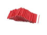 Unique Bargains 500pcs Red PVC Coated 0.5x50mm Tin Plated Brushless Motor Wire Cable 22AWG