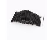 500 Pcs Black PVC Tin Plated Copper 0.6x60mm 22AWG Wire Brushless Motor Cable