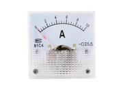 0 10A Ampere Needle Panel Meter Amperemeter 91C4