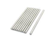 10 Pcs High Speed Steel 100mmx5mm Round Rod for RC Car