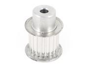 Aluminum Alloy 20 Tooth 8mm Pilot Bore Timing Pulley for 10mm Width Belt