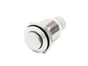 5Pins NO NC Momentary 16mm Stainless Steel Pushbutton Switch 250VAC 3A