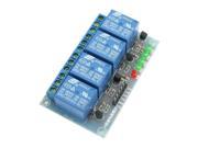 Low Level Trigger Relay Module DC9V 4 Channels for AVR DSP PIC