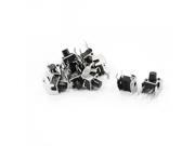 Momentary Type 2 Pins Tactile Push Button Micro Switch 10 Pcs
