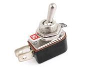 On Off SPST 2 Position Toggle Switch DC 30V 6A 2 Pin for Car