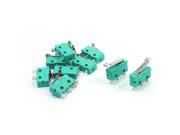 10Pcs SPDT NO NC KW4 OZ 3 Curved End Hinge Lever Control Mini Micro Switch