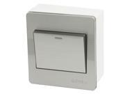 Gray White Office Replacement On Off 1 Gang Wall Mounting Switch