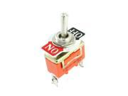 Panel Mounted ON OFF SPST 2 Position Self Locking Toggle Switch