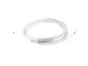 10M White Plastic Coated Steel Flexible Fish Tape Electric Wire Cables Puller