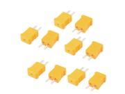 10 Pcs Replacement RTD Circuits Male Thermocouple Plugs Yellow