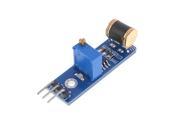 Unique Bargains 801S 1 Channel Vibrate Sensor Module DC 3 5V Blue