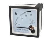 Square Class 1.5 Accuracy Analog Panel AMP Meter Ammeter AC 0 30A