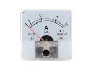 Analog Current Panel Meter AC 0 20A Class 2.5 Ammeter DH 50