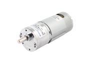 DC 12V 200RPM Output 2 Pin Connector Magnetic Geared Box Speed Reduce Motor