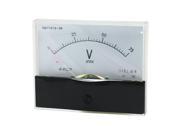 DC 0 75V Arabic Numerals Dial Panel Analog Voltmeter Volt Meter 44C2