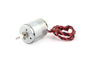 Unique Bargains 24V 8000RPM Speed High Torque 2 Wired Connector Electric Micro DC Motor
