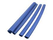 5 Pcs 60cm Long 39mm Dia Ratio 4 1 Blue Heat Shrink Shrinkable Tubing Tubes