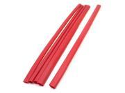 5 Pcs 60cm Long 20.5mm Dia Ratio 4 1 Red Heat Shrink Tubing Tubes Cable Sleeve
