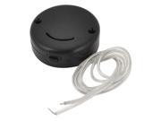 Unique Bargains Black Plastic Round Button Cell Battery Holder Case for 2 x CR2032