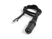 DC 5.5 x 2.1mm Female Socket CCTV Camera Power Cable Adapter 11.8