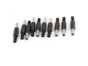 10 Pcs 5.5mm x 2.1mm Male DC Power Plug Connector for Audio Video