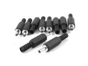 10 Pcs 3.5mm x 1.35mm Male DC Power Plug Coaxial Connector