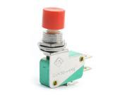AC 125V 250V 16A SPDT 1NO 1NC Momentary Control Push Button Switch DS438