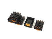 5pcs PF083A 8 Pins Screw Terminals Power Relay Socket Base for JTX 2C DH48S