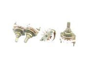 4Pcs 6mm Dia Shaft 1P6T 1 Deck Band Channel Rotary Switch Selector