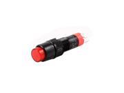 AC 110 380V SPDT 5 Pin Soldering Latching Red Press Push Button Switch