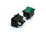 15A 250VAC 20A 125VAC 4Pin DPST ON OFF Snap in Boat Rocker Switch 2Pcs