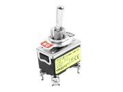 380V 15Amp Latching Actuator DPST ON OFF Double Position Toggle Switch