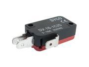 SV 16 1C25 AC 250V 3 16A SPDT 1NO 1NC Momentary Push Button Micro Switch