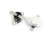 2Pcs Normally Closed 85C Thermostat Temperatur Controlled Switches