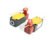2pcs LXK3 20S J Rotary Rod Lever Arm Actuator Momentary Limit Switch