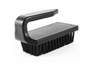 Black Plastic U Shaped Dust Cleaner Dirt Remover Anti Static Brush