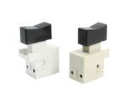 2 Pcs FA2 4 2W DPST Momentary Action Trigger Switch for Electric Drill