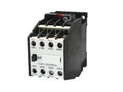 35mm DIN Rail Mounted 3 Pole 2NO 2NC 380V 50HZ Coil AC Contactor CJX1 12
