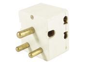 Large South Africa Plug AC 250V 15A Connector Power Adapter Off White