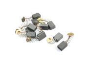 10Pcs Electric Drill Parts Motor Carbon Brushes 12.4mm x 9mm x 6mm