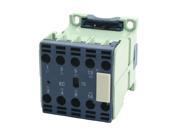 CJX2 0610E Miniature AC Contactor 6A 3 Phase 1NO 110V Coil Voltage