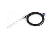 Unique Bargains RT100 Type Insulated Thermocouple Probe Sensor 50C 250C w 3 Fork Terminal