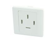AC 440V 25A Multifunction Wall Panel Modular Socket Outlet White