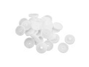 30 Pcs 17mmx2mm 32 Teeth Plastic Single Reduction Crown Motor Gear for RC Toy