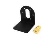 37mm DC Geared Motor Mounting Bracket Holder + 6mm Hex Coupling 37mm DC Geared Motor Mounting Bracket Holder + 6mm Hex Coupling