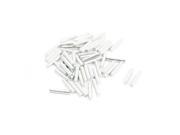 Unique Bargains RC Toy Car Replacement Straight Stainless Steel Round Rod 10mmx2mm 50Pcs