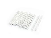 Unique Bargains RC Helicopter Toy 31mm x 2mm Stainless Steel Round Linkage Rod 20Pcs