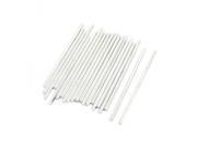 Unique Bargains 30 Pcs 50mmx2mm Stainless Steel Round Rod Axles Shaft for RC Helicopter