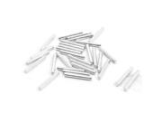 30Pcs RC Toy Car Frame Part Stainless Steel Round Shaft Rods 15mm x 2mm