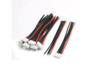 10Pcs JST Male Adapter 14.8V 4S LiPo Battery Balance Charger Charging Cable